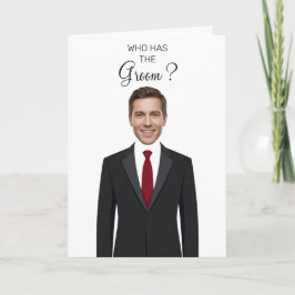 Who Has The Groom Scratch Off Game Bridal Shower T カード