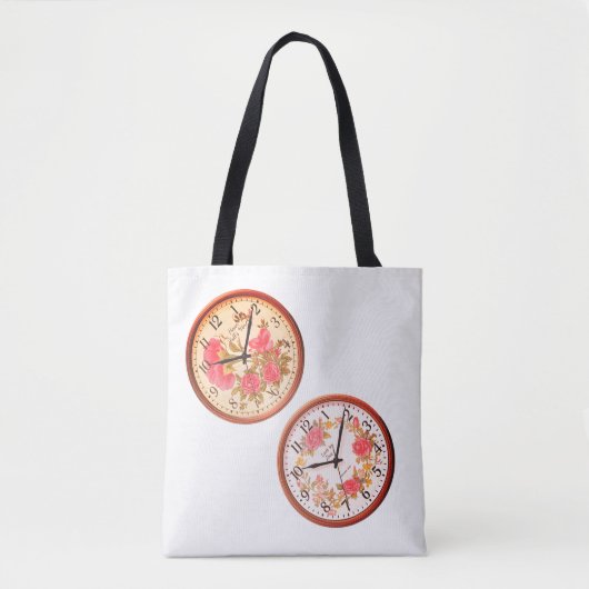 Who Has the Time, Anyway - Reusable Tote Bag トートバッグ (正面)