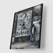 Who is Detroit (wall clock) スクエア壁時計 (傾斜)