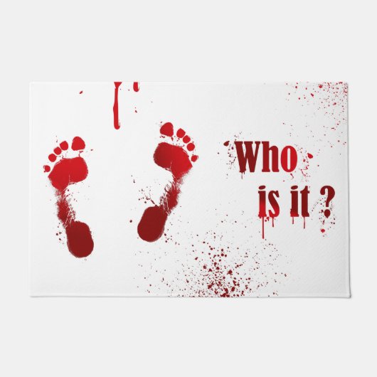 Who is it ? ドアマット (正面)