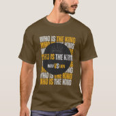 Who is the king tシャツ (正面)