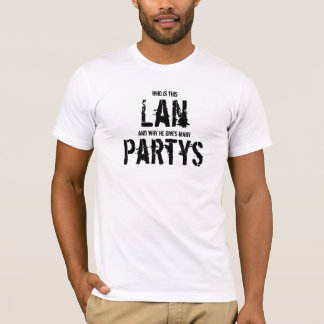 Who is this Lan, and why he gives many Partys Tシャツ