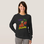 Who Is Your Crawdaddy Crawfish Mardi Gras Festival Tシャツ (正面フル)