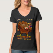 Who Isn't Hungry On Thanksgiving Fun Dabbing Stuff Tシャツ (正面)