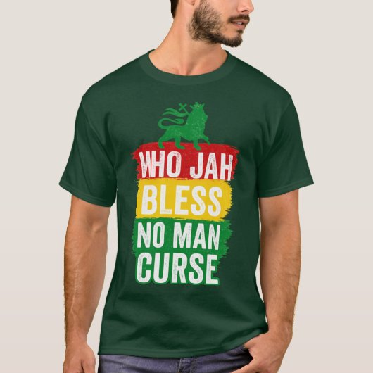 Who Jah please no man curse Premium Tシャツ (正面)