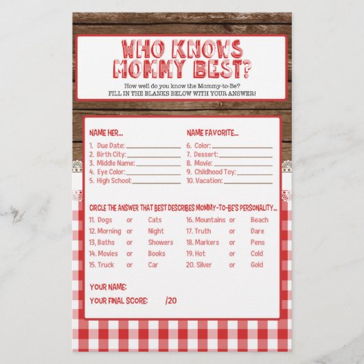 Who Know Mommy – 赤最高のベビーQ (正面)