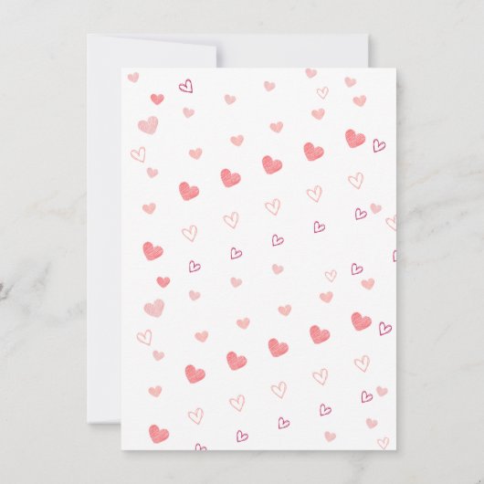 Who know the bride the best bridal shower game Car 招待状 (裏面)