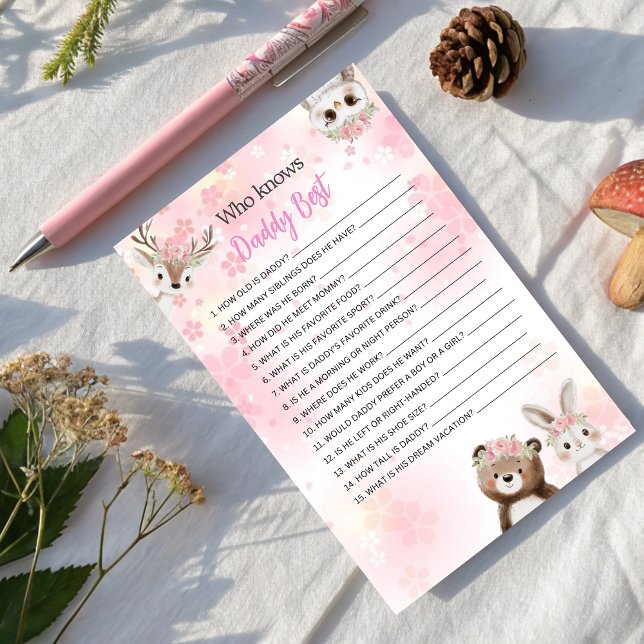 Who Knows Daddy Best Game - Forest Edition (クリエイターアップロード済み)