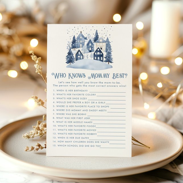 Who knows mommy Best It takes a village Game (クリエイターアップロード済み)