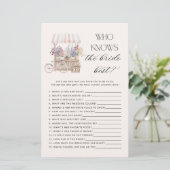 Who knows the bride best Off the Market game (スタンド正面)