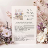 Who knows the bride best Off the Market game