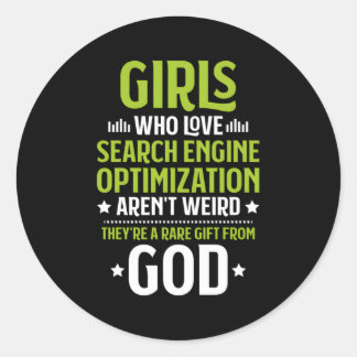 Who Love Search Engine Optimization Seo ラウンドシール