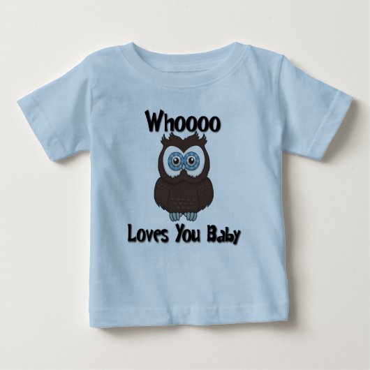 Who Loves YouベビーTシャツ ベビーTシャツ (正面)