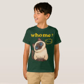 Who, Me? I Was Hungry – Funny Cute Cat T-Shirt Tシャツ (正面フル)