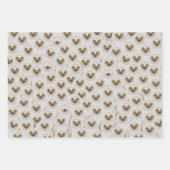 Who Me Owlsラッピング紙シート ラッピングペーパーシート (正面3)