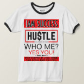 WHO ME? Tシャツ (デザイン正面)