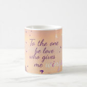 Who Me Wings – パステル与えサンセットお尻 モーフィングマグカップ (中央)