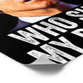 Who My Pants, Funny Anti Joe Biden, Conservative M ポスター (角)