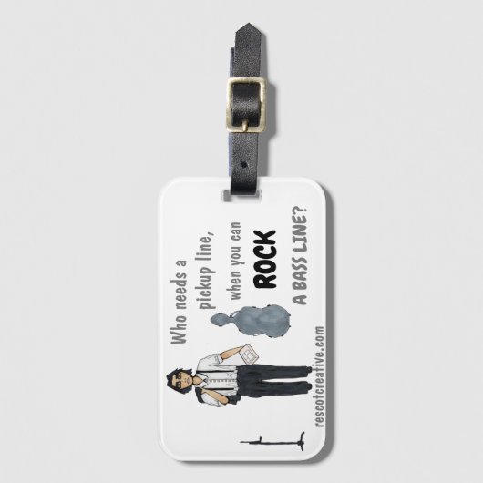 Who Need a Pickup Line Lagageタグ ラゲッジタグ (正面縦)