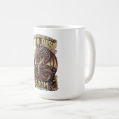 Who Rise ADOM ドラゴンTシャツ コーヒーマグカップ (正面右)