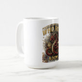 Who Rise ADOM ドラゴンTシャツ コーヒーマグカップ (正面左)