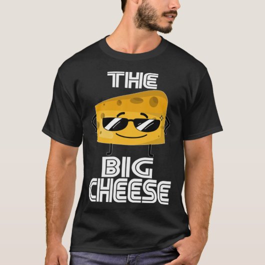 Who s Boss Here The CEO Sunglasses The Big Cheese Tシャツ (正面)