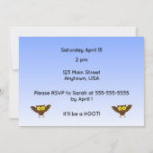 WHO’s Invited? YOU! Invitation 招待状 (裏面)