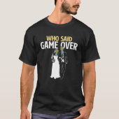 Who Said Game Over   Pineapple Swinger Wedding Bri Tシャツ (正面)