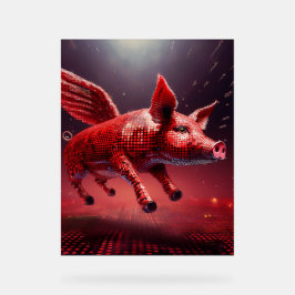 Who Says Pigs Can't Fly! Chile アクリルサイン