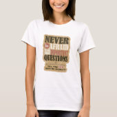 Who Shot The Deputy Funny Western ID1318 Tシャツ (正面)