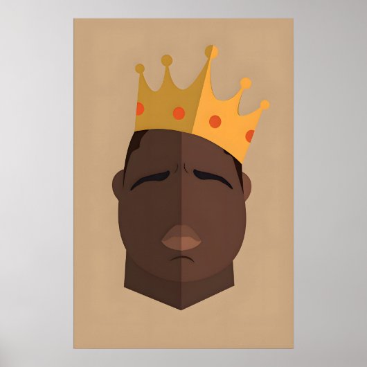 Who Shot Ya Inspired Original Icon Design Print ポスター (正面)