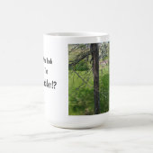 Who Took The Ladder 01 コーヒーマグカップ (中央)