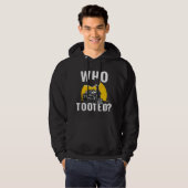 Who Tooted Funny Train Lover Cute Model Railroad C パーカ (正面フル)
