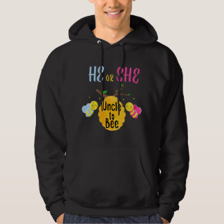 Who will it Bee He or She Uncle to Bee Gender Reve パーカ