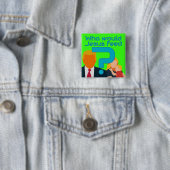 Who Would Jesus Feed? Compassion Matters! Activist 缶バッジ (インサイチュ)