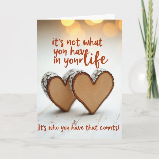 Who You Have Is Love Card カード (正面)