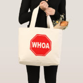 whoa ラージトートバッグ (正面(商品))