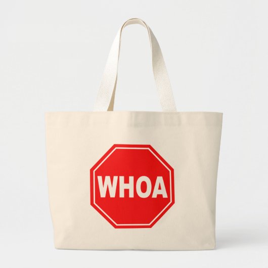 whoa ラージトートバッグ (正面)