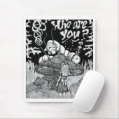 whoareyoubw マウスパッド (マウス)