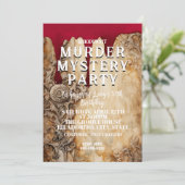 whodunit殺人謎血パーティー40th 50th 60 招待状 (スタンド正面)
