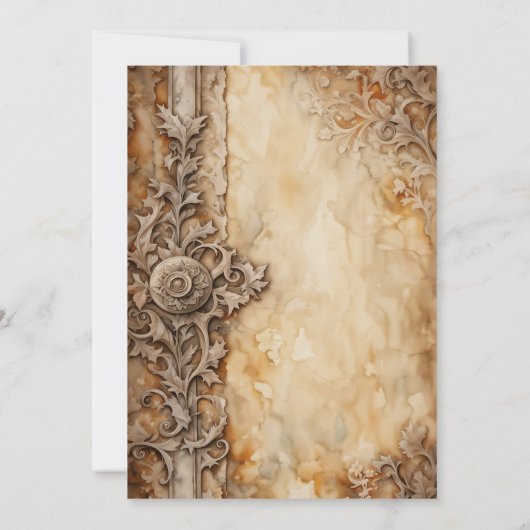 whodunit殺人謎血パーティー40th 50th 60 招待状 (裏面)