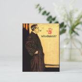 Whodunnit謎解きパーティの招待状探偵 招待状 (スタンド正面)