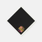 Whoever Trusts in the Lord Is Kept Safe Quote スタンダードカクテルナプキン (角)