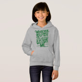 Whoever Welcomes Kids Hoodie (正面フル)