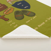 Whole Armor Sherpa Yarn Look Baby Blanket シェルパブランケット (3/4)