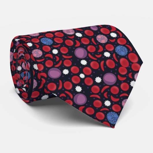 Whole Blood Cell Science Tie ネクタイ (ロール)
