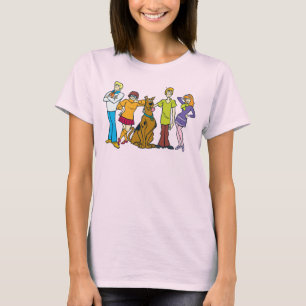 Whole Gang 14 Mystery Inc Tシャツ