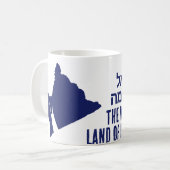 Whole Land of Israel コーヒーマグカップ (正面左)