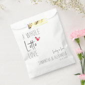 Whole Loto Loveの宝くじ結婚チケットパーティー フェイバーバッグ (封をした状態)