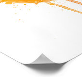 Whole Orange Fruit ポスター (角)